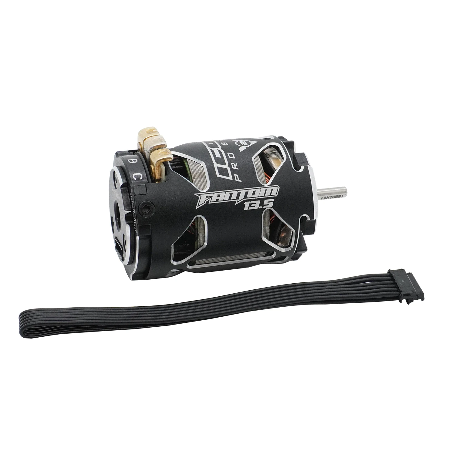 FANTOM 540 V2 10.5T/13.5T/17.5T/21.5T/25.5T Sensored Brushless Motor 3.175 Shaft for 1/10 RC Drift Racing Off-Road On-Road Cars