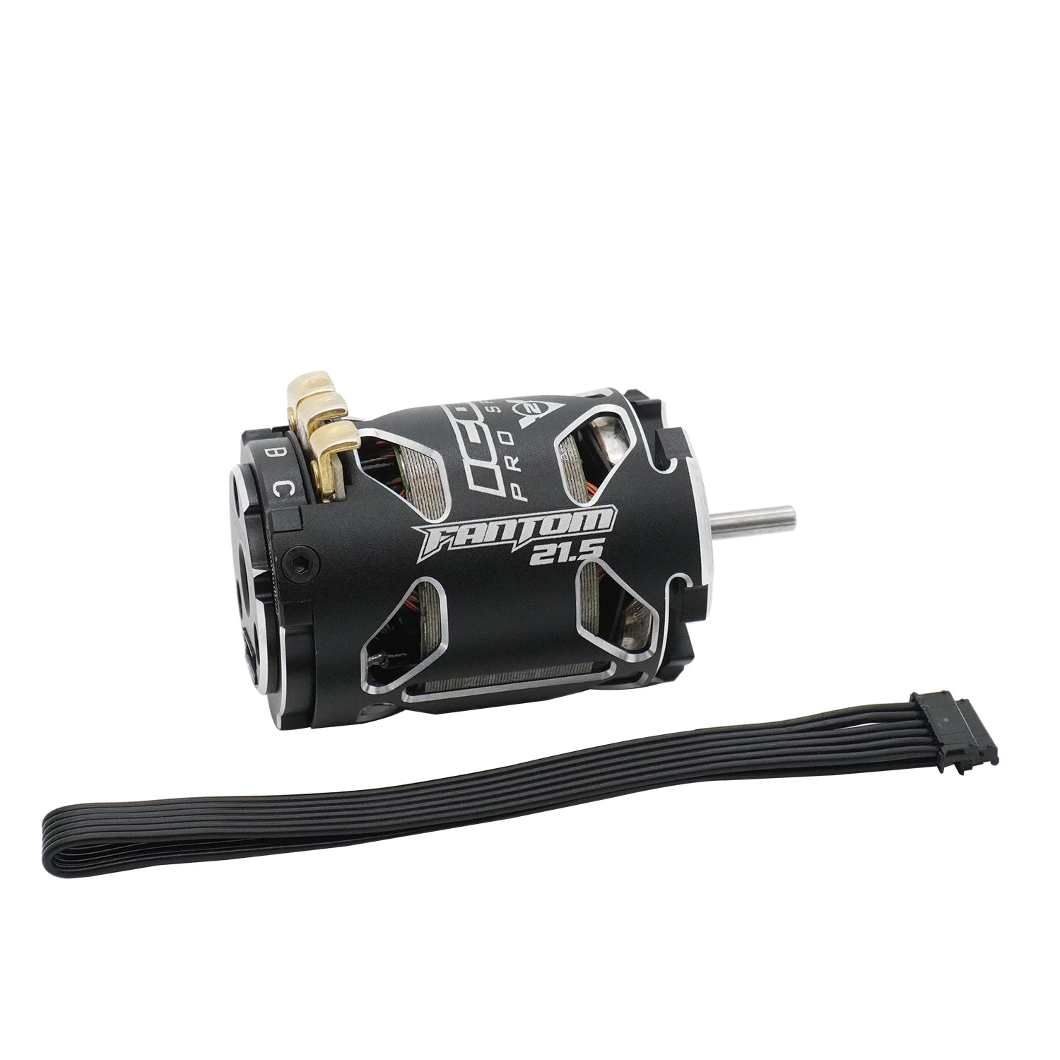 FANTOM 540 V2 10.5T/13.5T/17.5T/21.5T/25.5T Sensored Brushless Motor 3.175 Shaft for 1/10 RC Drift Racing Off-Road On-Road Cars