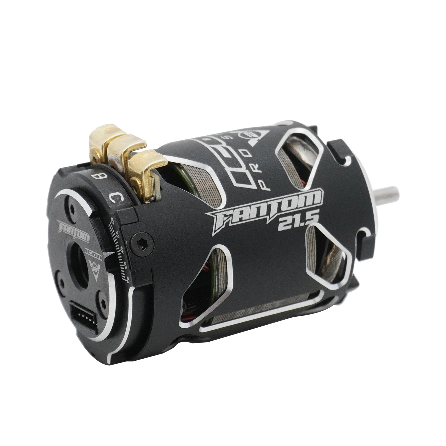 FANTOM 540 V2 10.5T/13.5T/17.5T/21.5T/25.5T Sensored Brushless Motor 3.175 Shaft for 1/10 RC Drift Racing Off-Road On-Road Cars
