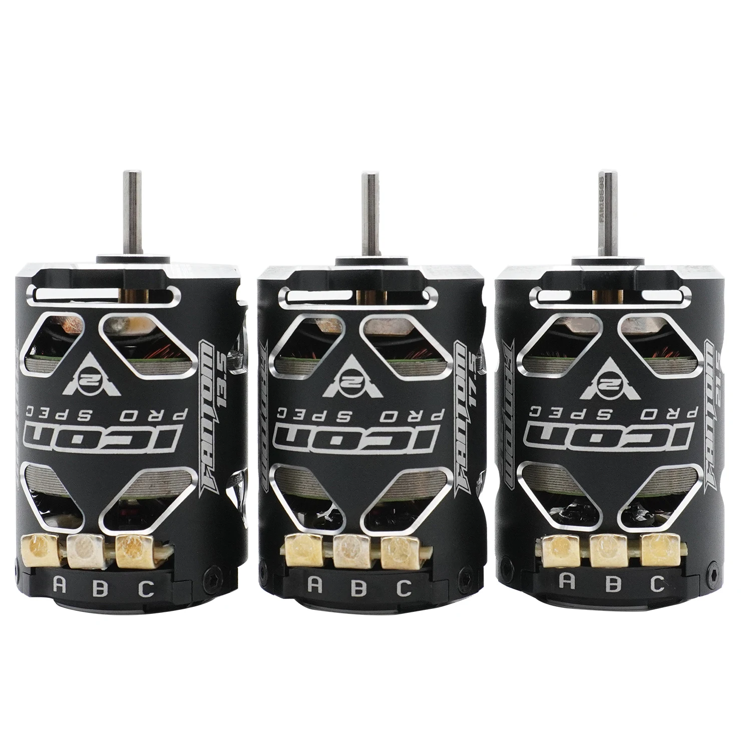 FANTOM 540 V2 10.5T/13.5T/17.5T/21.5T/25.5T Sensored Brushless Motor 3.175 Shaft for 1/10 RC Drift Racing Off-Road On-Road Cars
