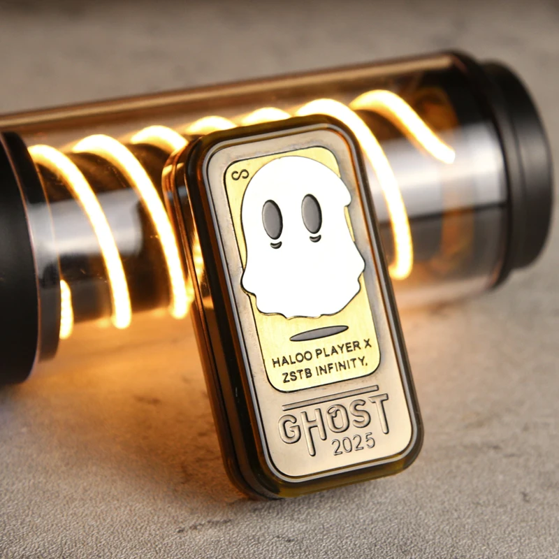 Mechanical Pei Little Ghost EDC Ultra Long Paragraph Hand Feel Dense Fingertip Push Card Decompression Toy Fidget Toy Gift