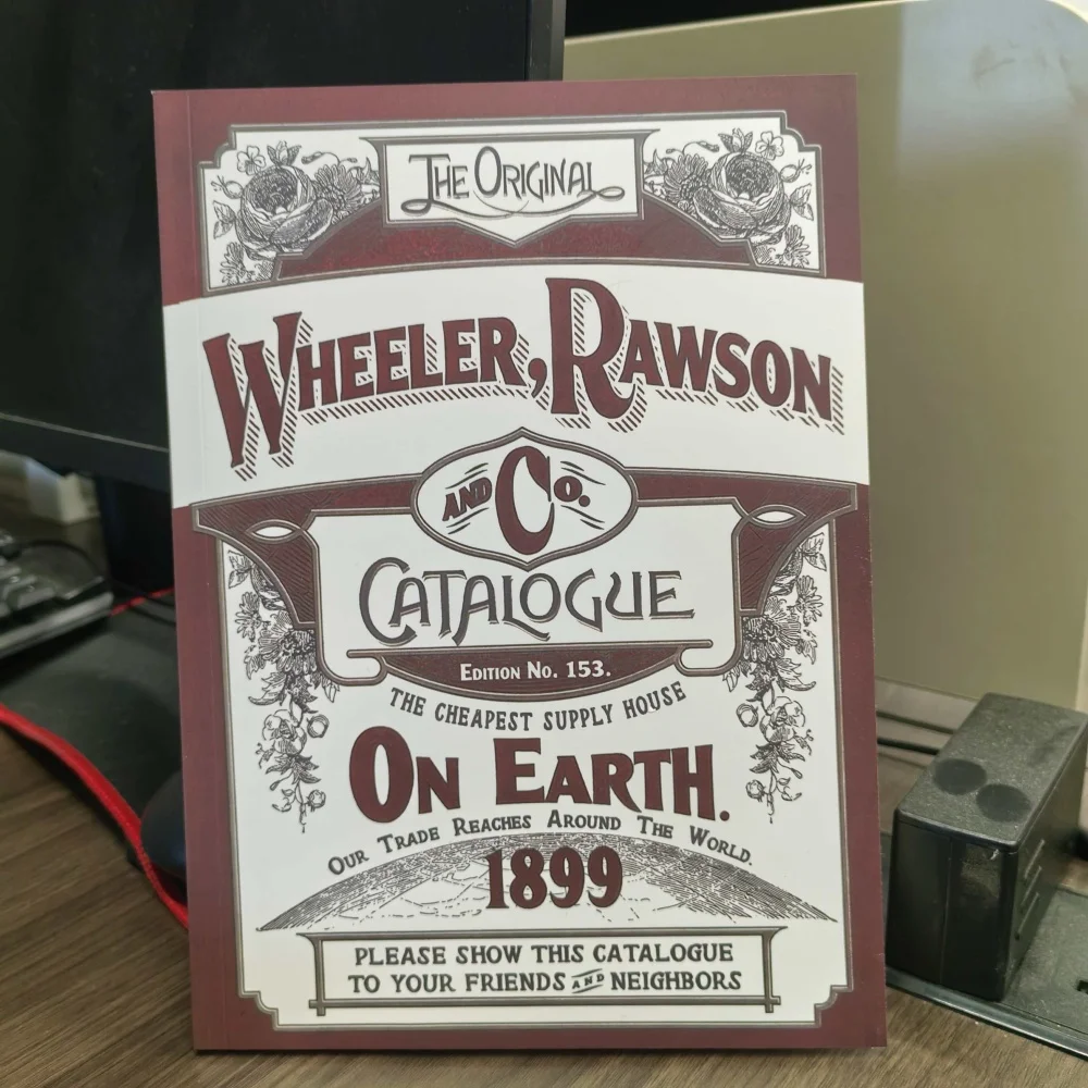 Co. Video Game Props Replica Wheeler Rawson Catalogue Cosplay Wheeler Rawson Arthur Morgan Journal Arthur's Diary Props Cosplay