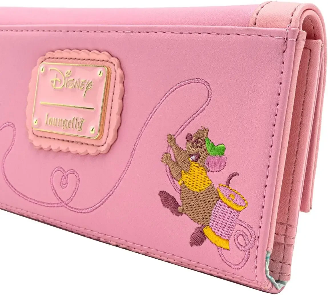 New Loungefly Disney 101 Dalmatians Striped Faux Leather Wallet
