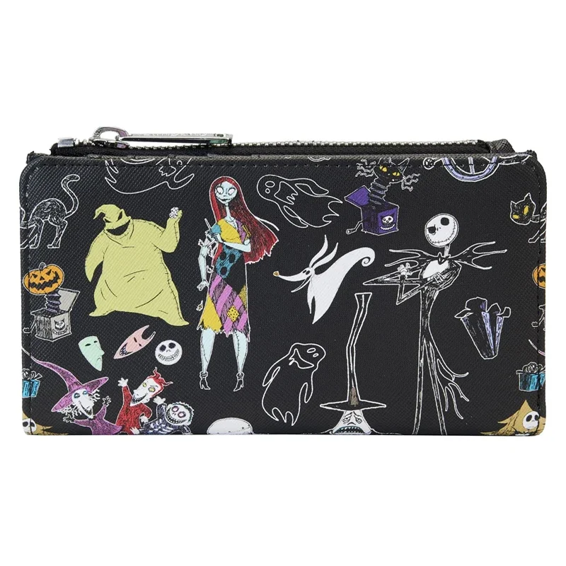 New Loungefly Disney 101 Dalmatians Striped Faux Leather Wallet