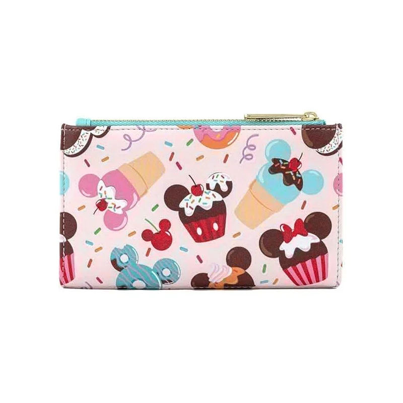 New Loungefly Disney 101 Dalmatians Striped Faux Leather Wallet