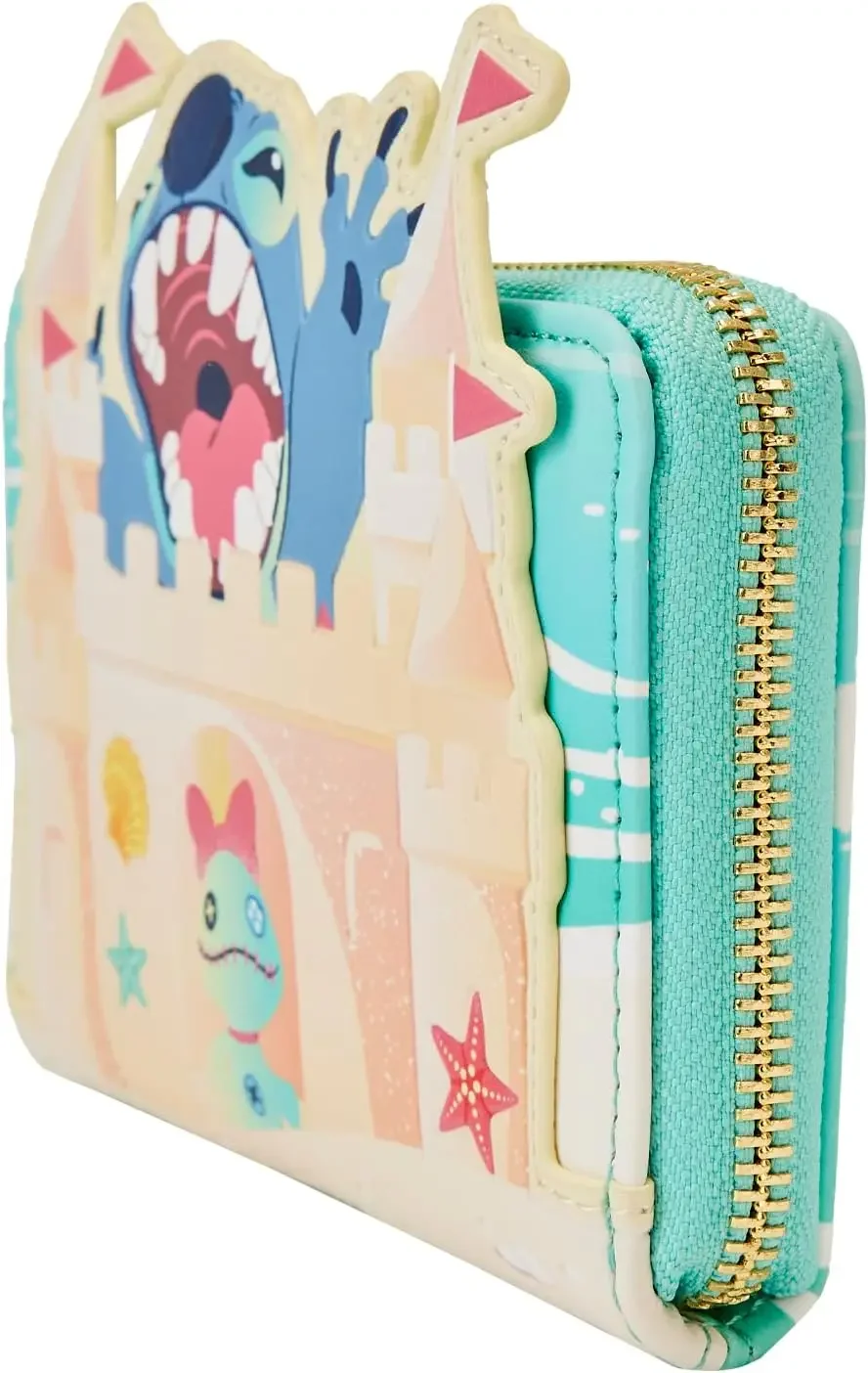 New Loungefly Disney 101 Dalmatians Striped Faux Leather Wallet
