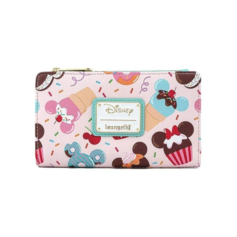 New Loungefly Disney 101 Dalmatians Striped Faux Leather Wallet
