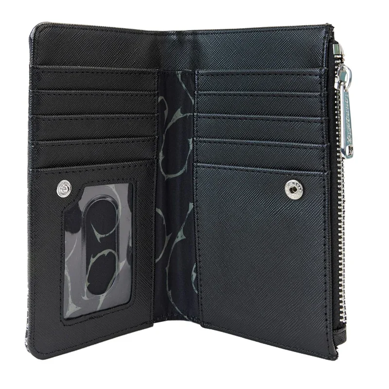 New Loungefly Disney 101 Dalmatians Striped Faux Leather Wallet