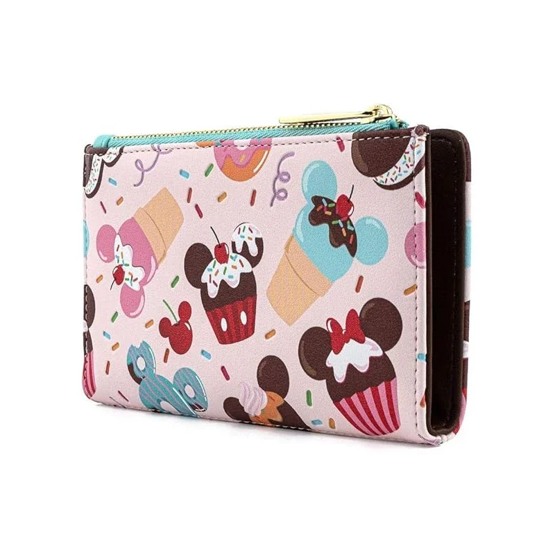 New Loungefly Disney 101 Dalmatians Striped Faux Leather Wallet