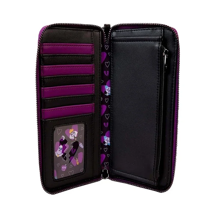 New Loungefly Disney 101 Dalmatians Striped Faux Leather Wallet