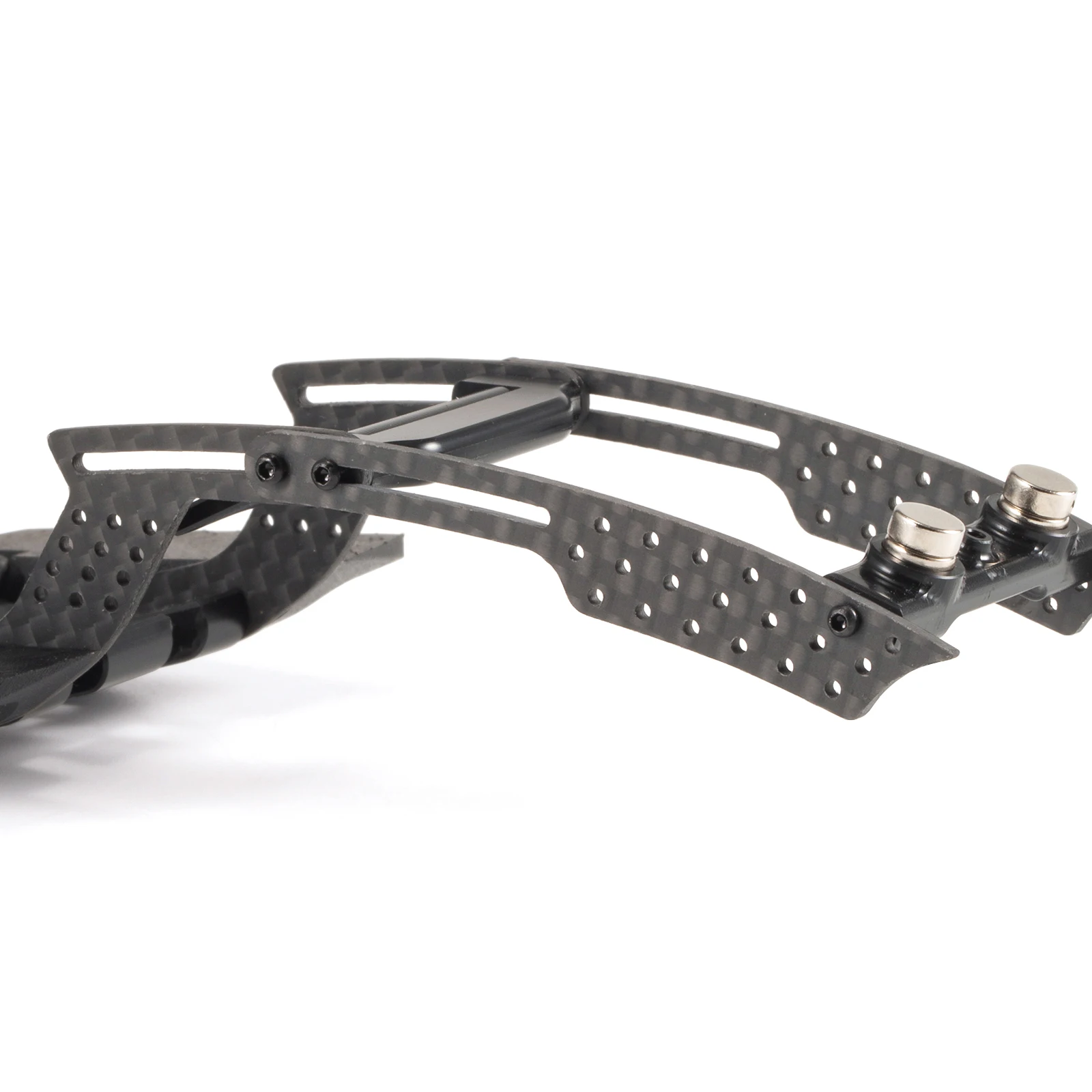 Carbon Fiber Modular 1/24 LCG Chassis Kit for SCX24 Custom Builds Performance Comp Rigs with High Clearance Adjustable Wheelbase
