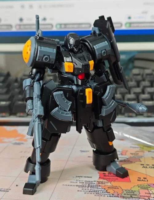 Sheik Mainland ZAROV Cannonry C1 1/144 Heavy Artillery Mech Model Kit, Buildable Empire Trooper Figure for Collectors Hobbyists