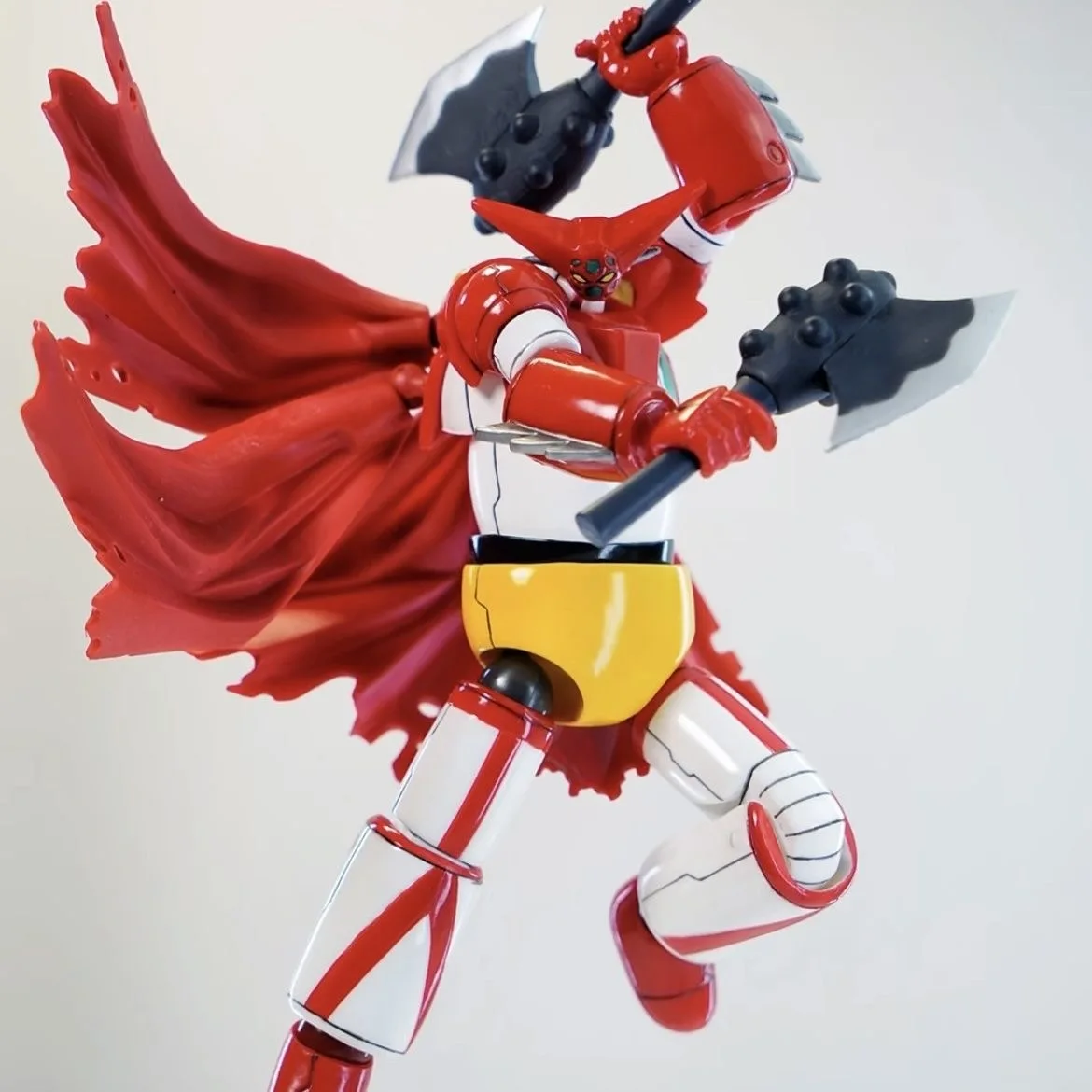 AC KO Getter 3 Machine 105 Action Figure 1/12 Scale Revoltech Style 6 Inch Articulated PVC Collectible Model Toy Gift Birthday
