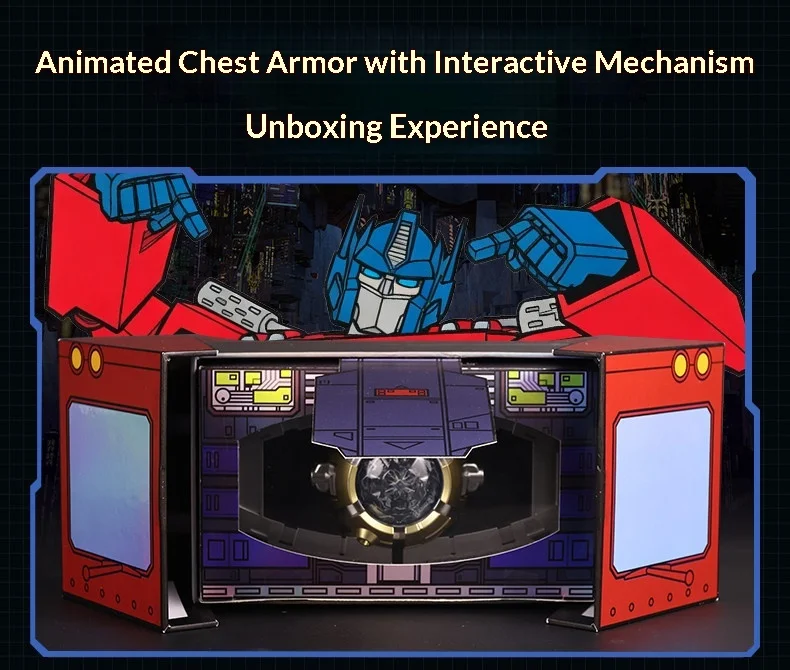 Transformers G1 Matrix Of Leadership Bluetooth Speaker 1:1 Skyreach Pillar Helmet Genuine Glow Anime Fiugre Collectible Toys