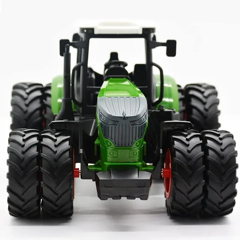 16.5 Inches/42cm Large Farm Tractor Toys With Trailer, Realistic Farm Tractor Set For Christmas Birthday Gift