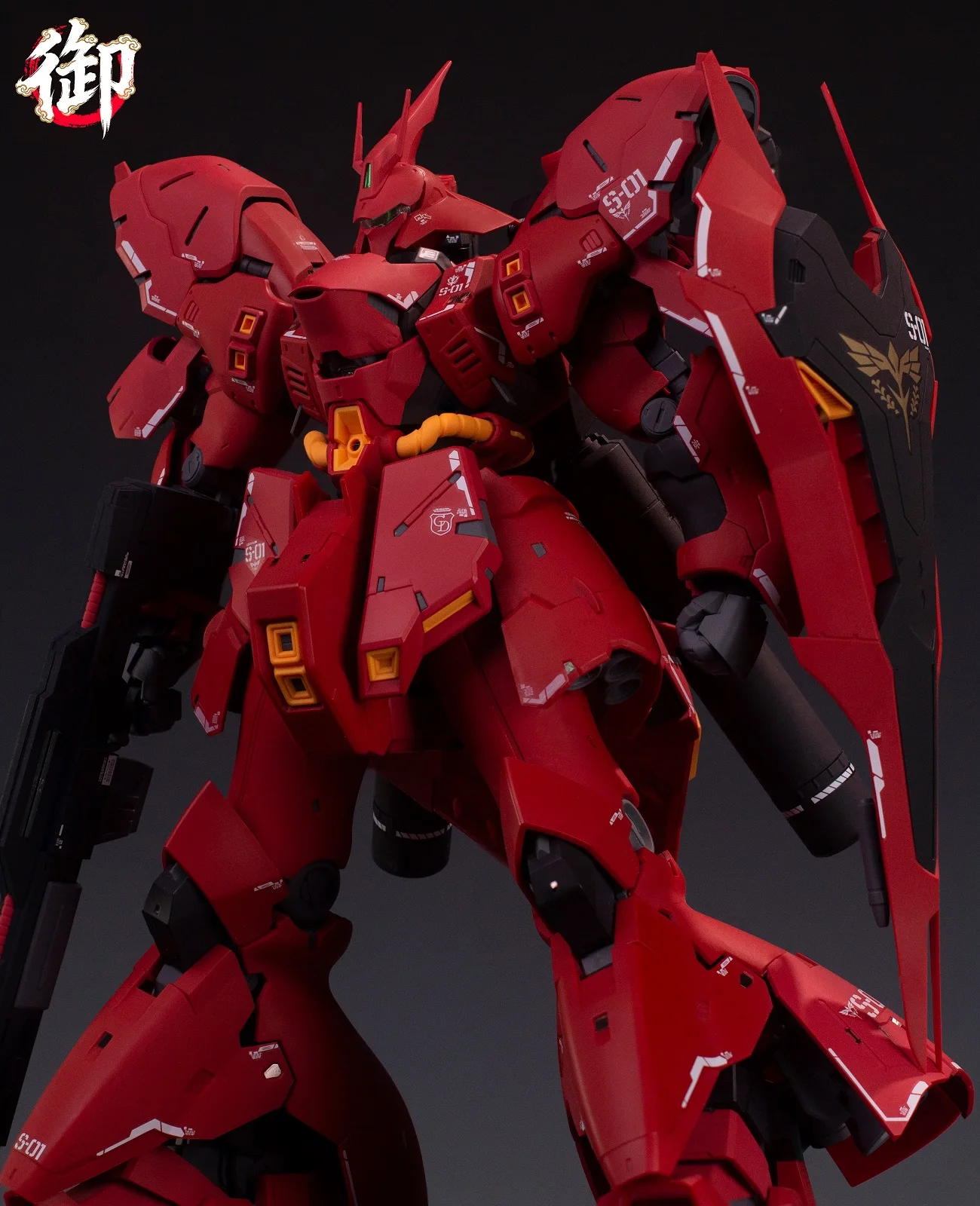 【IN STOCK】YUSHANFANG Model Amplified RG SAZABI Action Figures MSN-04 Anime Figure 1/100 Scale Assembly Model Kit Plastic Toys