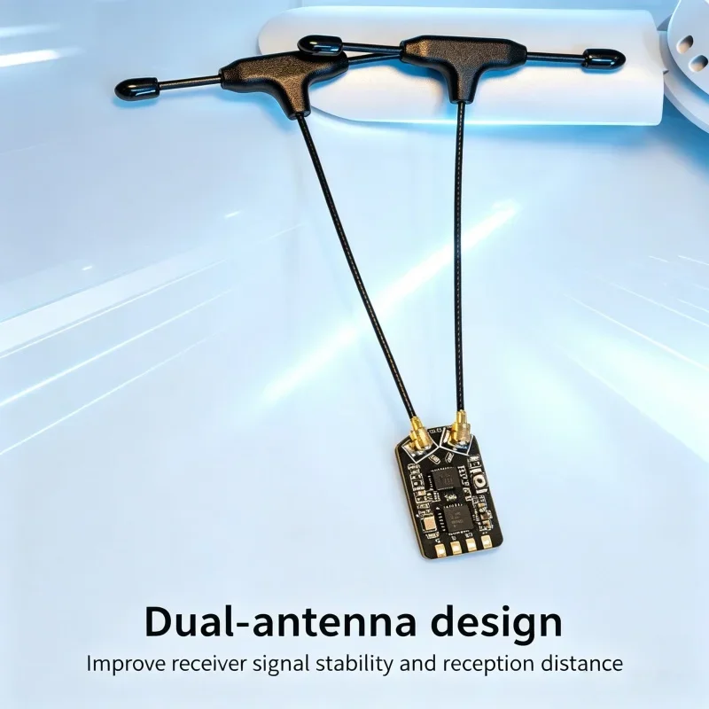 RadioMaster RP3 V2 ExpressLRS Receiver 2.4GHz Dual Antenna Diversity 100mW Telemetry TCXO Long Range CRSF RX for FPV Quadcopters