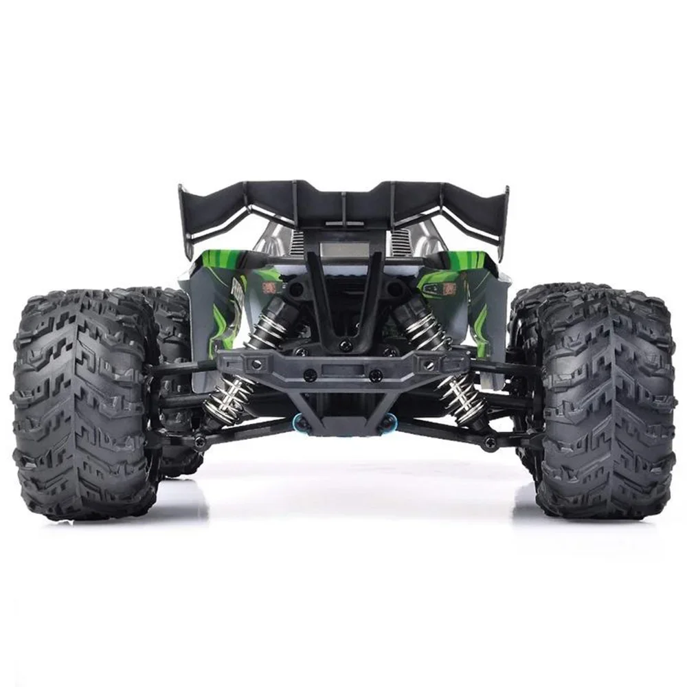 Wltoys Rc Car 1:16 50Km/H High Speed 4Wd Off-Road Monster Truck 2.4Ghz Remote Control Electric Vehicle Rechargeable 7.4V Battery Led Headlights Metal Gears Independent Suspension Hobby Toy for Adults Gift