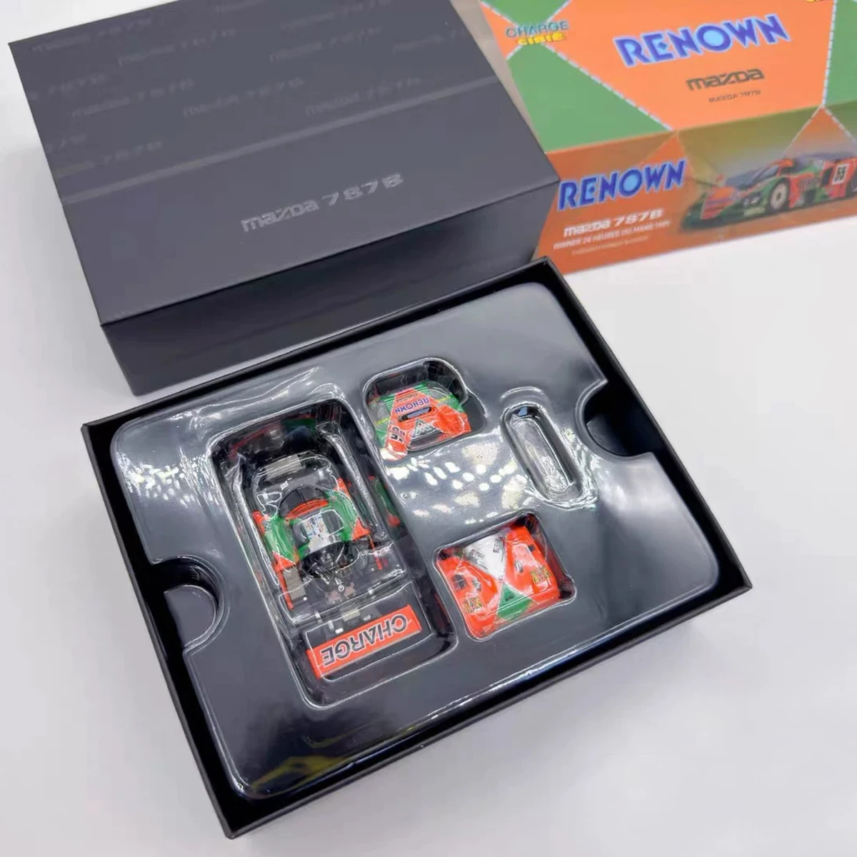 in Stock 1:64 MotorHelix/BMC/Pop Race/MiniGT Mazda 787B #55 Renown 1991 Le Mans 24H Winner Full Collection Diecast Model Car