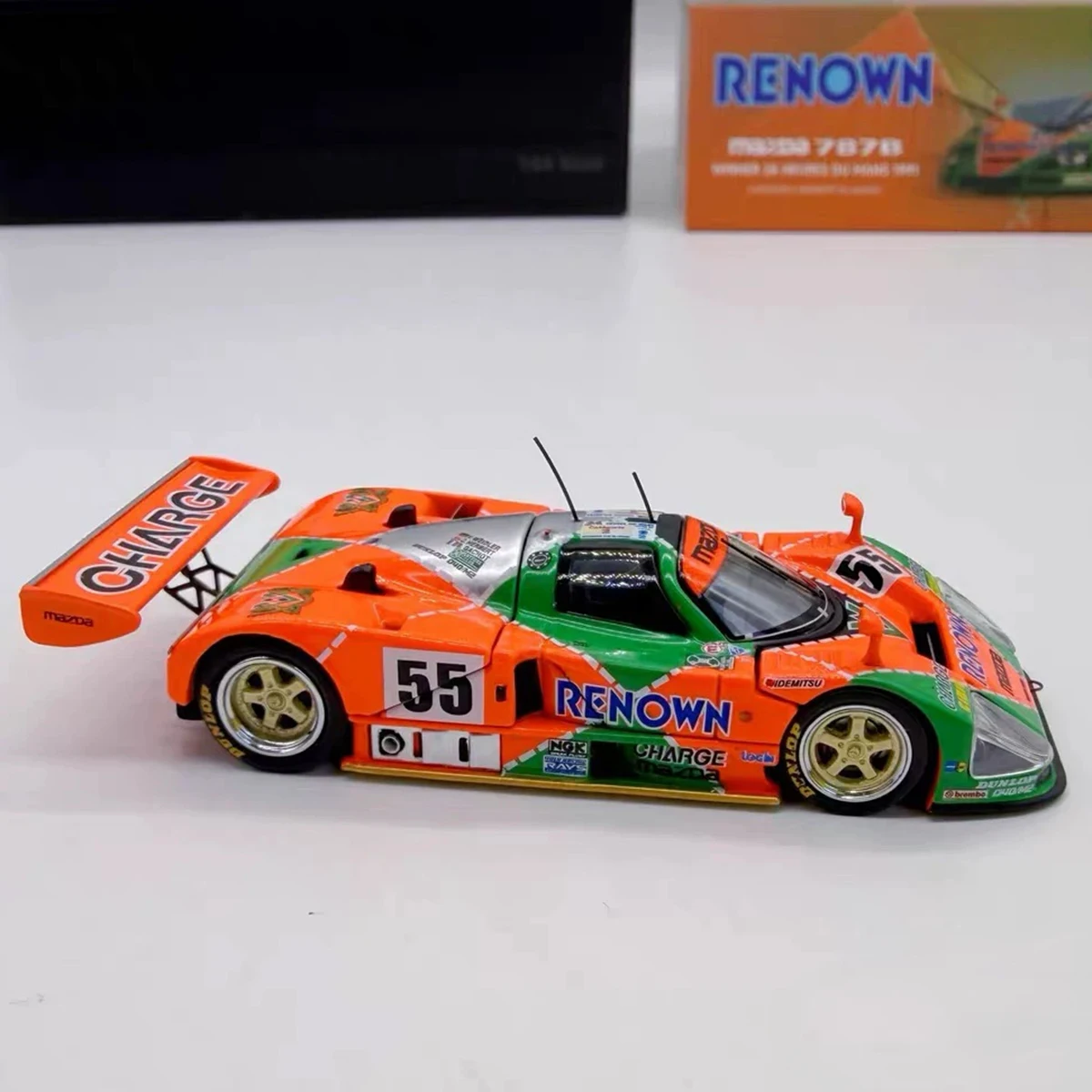 in Stock 1:64 MotorHelix/BMC/Pop Race/MiniGT Mazda 787B #55 Renown 1991 Le Mans 24H Winner Full Collection Diecast Model Car