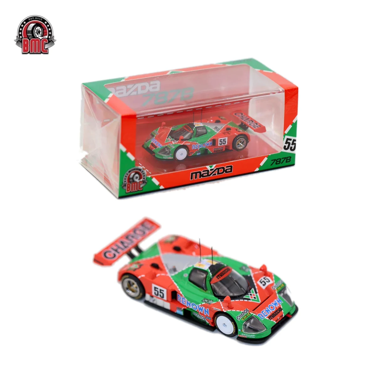 in Stock 1:64 MotorHelix/BMC/Pop Race/MiniGT Mazda 787B #55 Renown 1991 Le Mans 24H Winner Full Collection Diecast Model Car