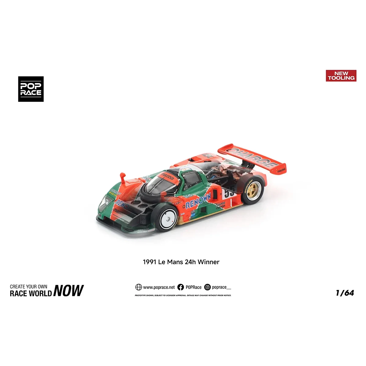 in Stock 1:64 MotorHelix/BMC/Pop Race/MiniGT Mazda 787B #55 Renown 1991 Le Mans 24H Winner Full Collection Diecast Model Car