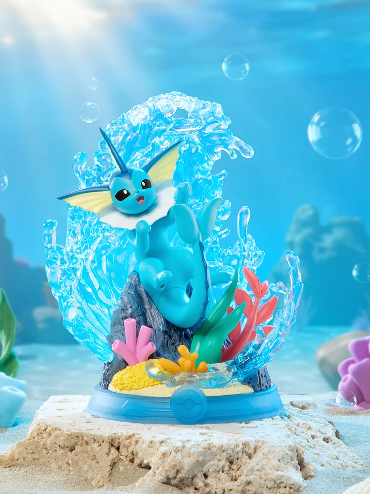 Anime Pokemon Funism Original Genuine Eevee Family Suit BlindBox Flareon Umbreon Sylveon Action Figure Collection Model Toy Gift