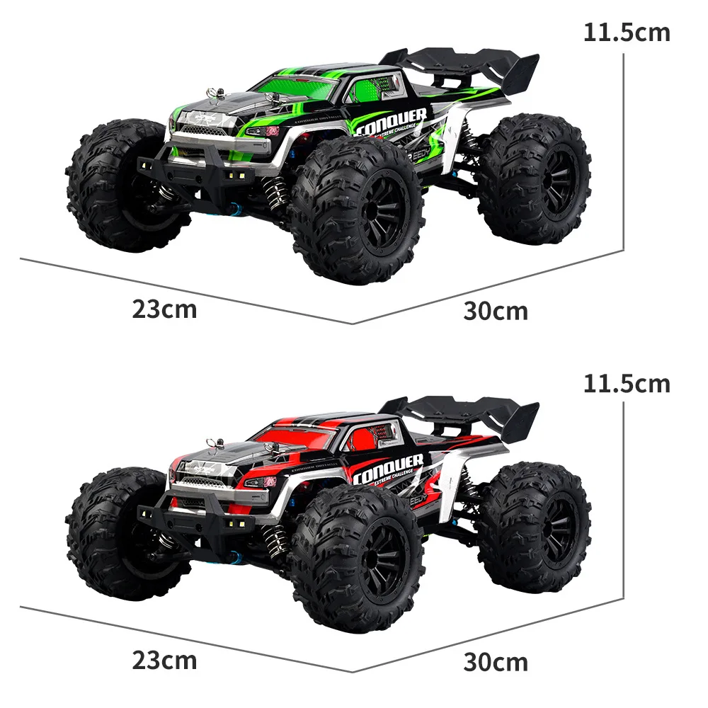 1/16 RC remote-controlled Car, 50 km/h, 2.4G, 4-wheel drive, off-road, high-speed, hobby toy, off-road remote-controlled trucks for children