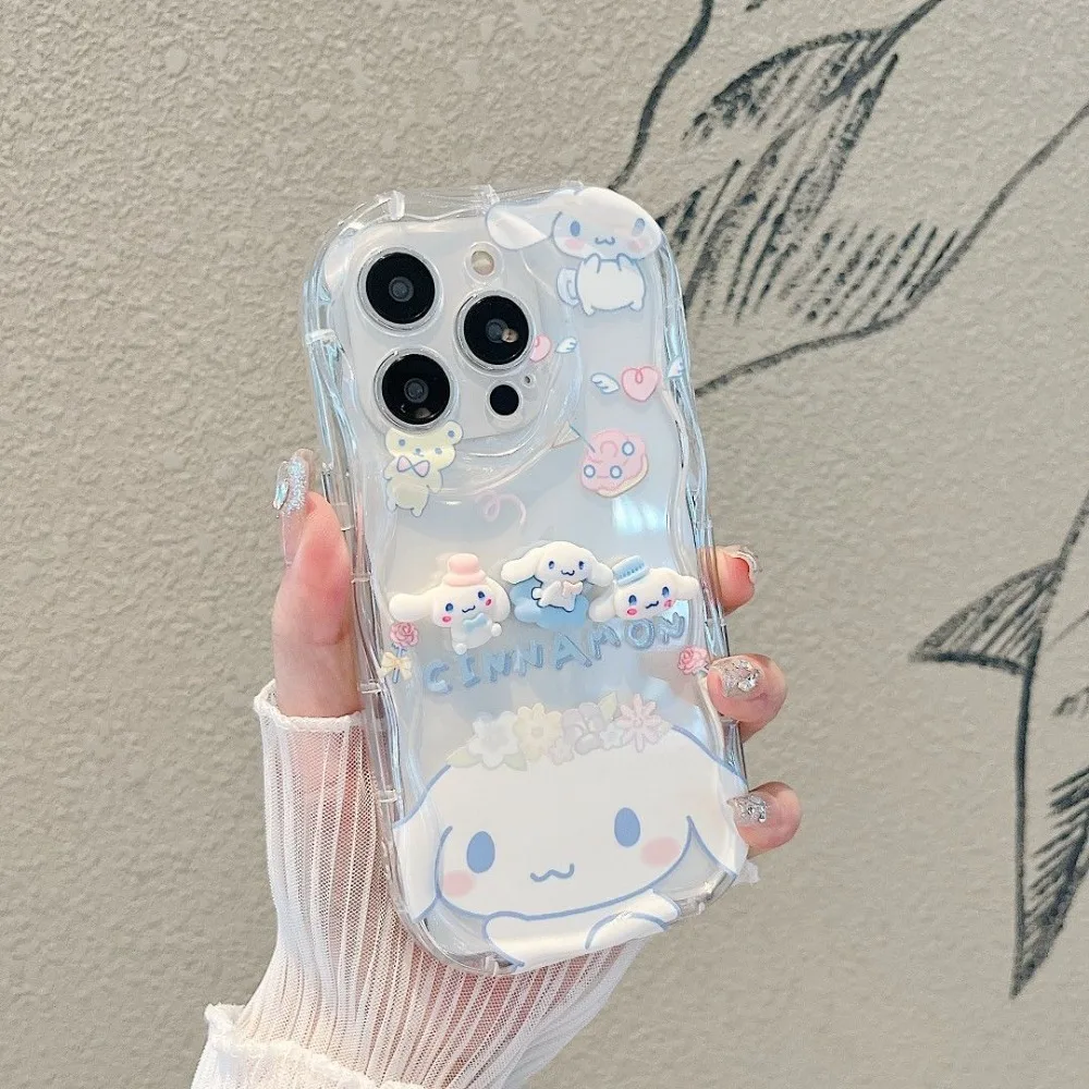 New anime character 3D mobile phone case DIY suitable for iPhone 17 16 15 14 13 Pro Max cartoon protective cover girls gift