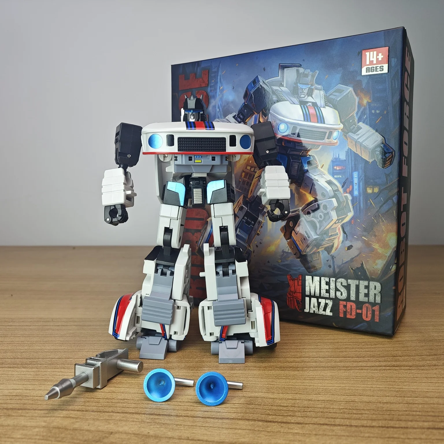 Transformation FD-01 16.5cm FD01 Jazz Car SS Scale Action Figure Robot Model Toys
