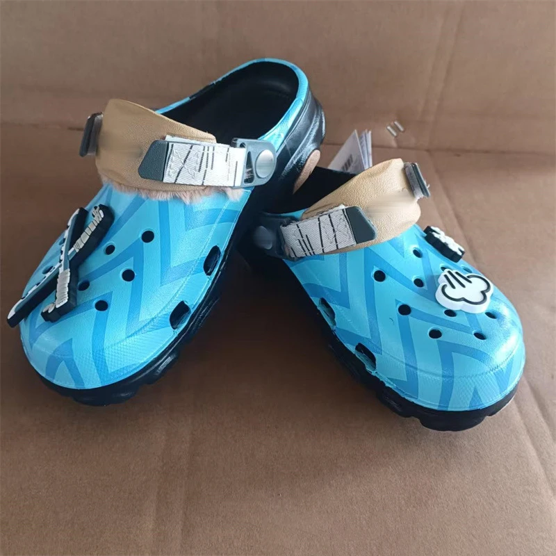 Summer Men Non-Slip Home Shoes Slipper Cartoon Cave Shoes Anime Demon Slayer Slippers Outdoor Travel Beach Sandals Gift