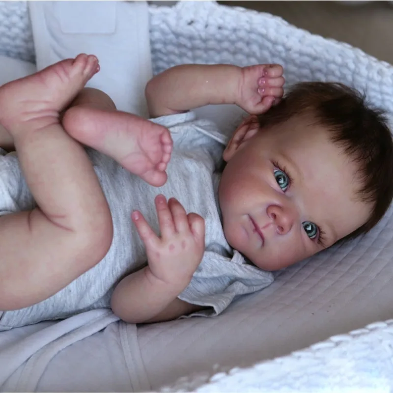 45cm Soft Cotton Body Silicone Vinyl Reborn Doll Bettie Newborn Baby Size Baby Doll High Quality Gift