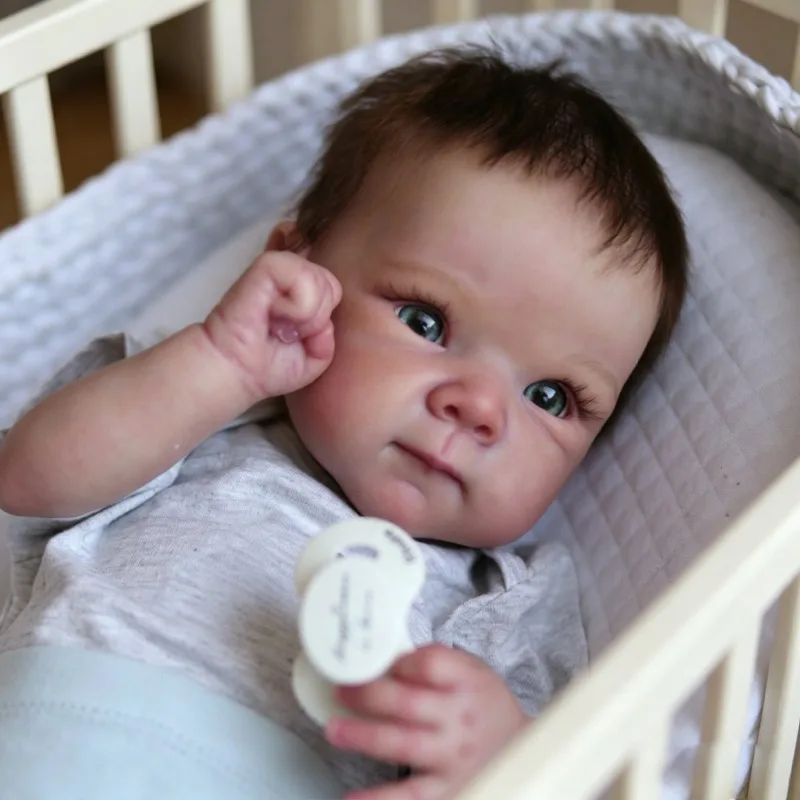45cm Soft Cotton Body Silicone Vinyl Reborn Doll Bettie Newborn Baby Size Baby Doll High Quality Gift