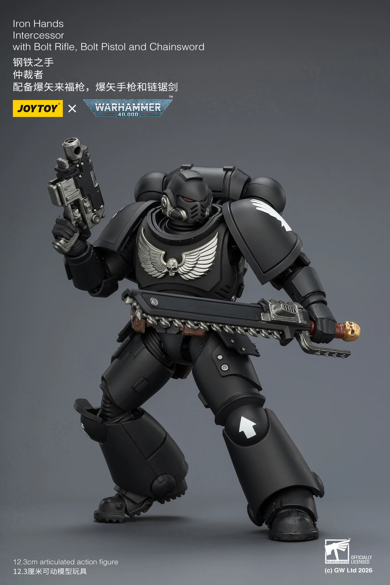1/18 JOYTOY Action Figure 40K Ultramarines Imperial Fists Blood Angels Intercessor Anime Model Toy