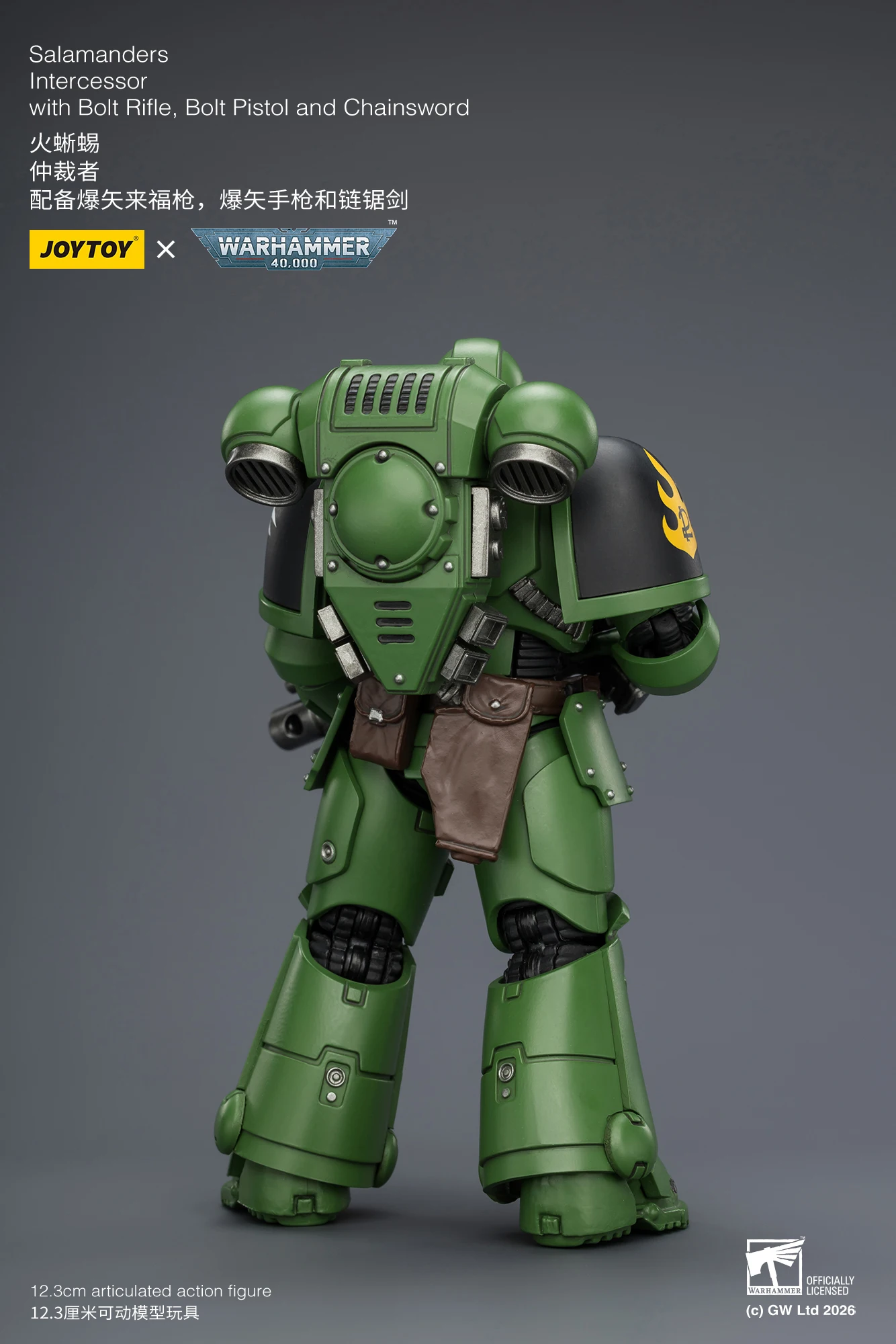 1/18 JOYTOY Action Figure 40K Ultramarines Imperial Fists Blood Angels Intercessor Anime Model Toy