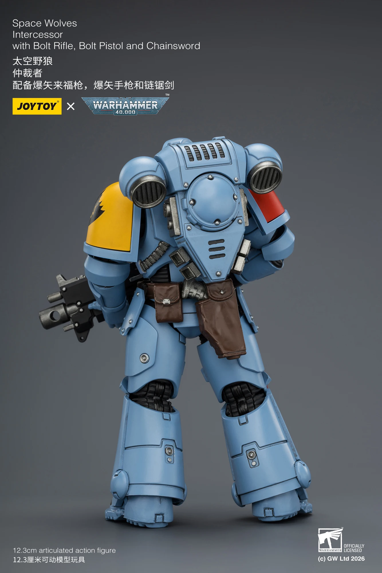 1/18 JOYTOY Action Figure 40K Ultramarines Imperial Fists Blood Angels Intercessor Anime Model Toy