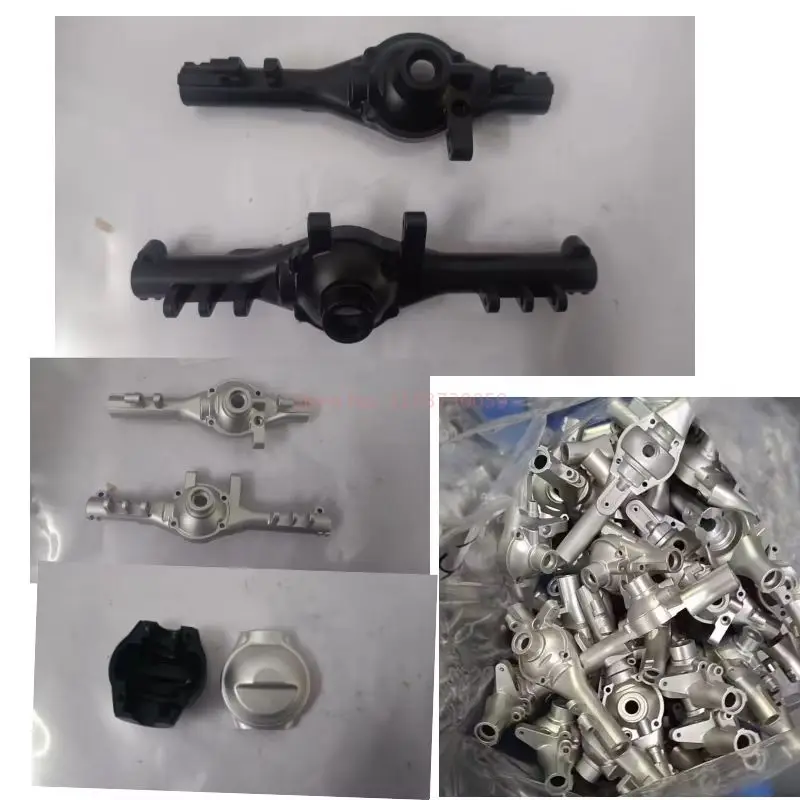 Yk4106 Yk4107 Yk41011 Yk41012 Upgrade Metal Front And Rear Bridges Aluminum Alloy Sandblasting 6061cnc Spot Metal Bridge