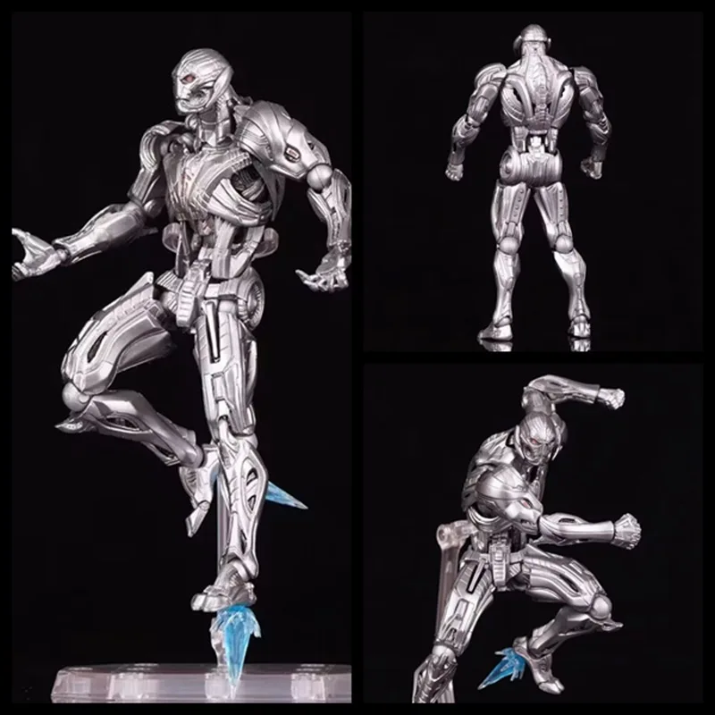 Anime Ultron Action Figure Super Villain Yamaguchi Mechanical Articulated Pvc Painted Collectible Model Desktop Ornamen Gift