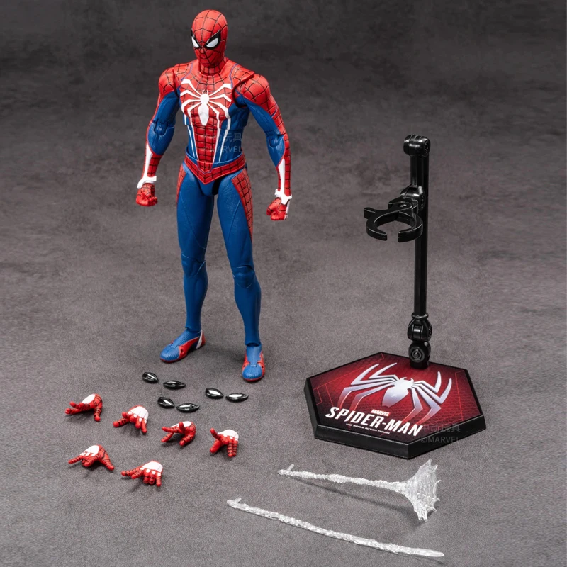 ZD TOY SpiderMan Series PS4 Game Spiderman SpiderMan Anti-OCK suit SpiderMan Velocity suit SpiderMan 2099 suit Miles Morales