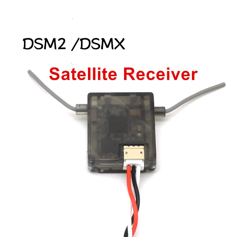 DSMX DSM2 2.4G 8CH Satellite RX Compact Anti Interference Spektrum AR6210 AR8000 AR9020 RC Drone Car Boat Quadcopter