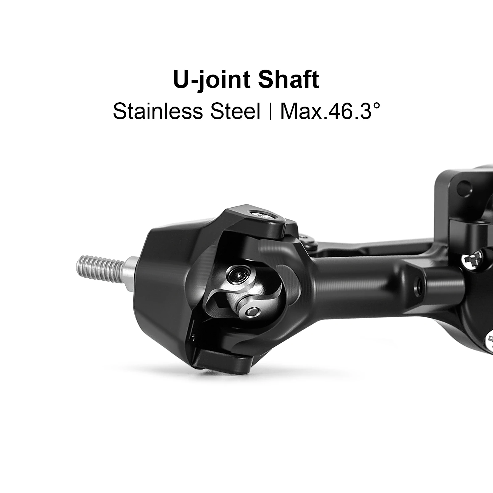 INJORA +3mm Planet Axles with Brass Steering Knuckles for 1/30 Axial SCX30