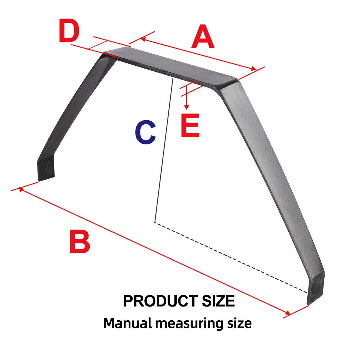 26CC 50CC 80CC Carbon Fiber Landing Gear Extra 260# for RC Fix Wing Gas Model Airplane