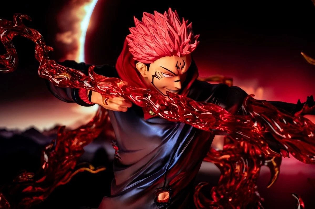 Jujutsu Kaisen Ryomen Sukuna Itadori Yuji Anime Figure Model Toy King Of The Curse Returns To The Extreme Battle Gift Collection