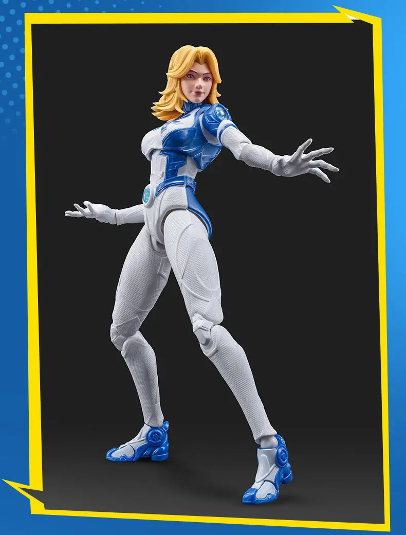 Blokees New Rivals Jeff The Land Shark Invisible Woman Assembly Model Kit Collectible Movable Replaceable Parts For Adult Fan