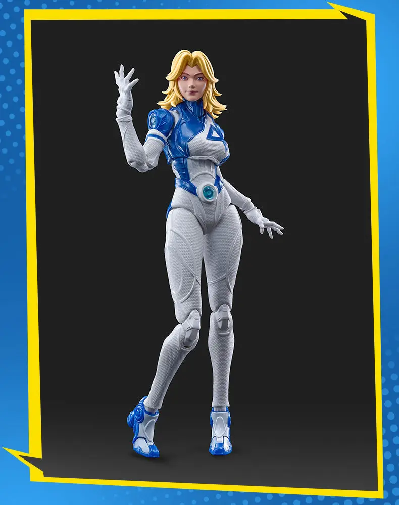 Blokees New Rivals Jeff The Land Shark Invisible Woman Assembly Model Kit Collectible Movable Replaceable Parts For Adult Fan