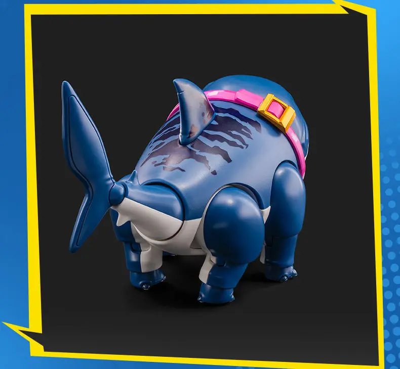 Blokees New Rivals Jeff The Land Shark Invisible Woman Assembly Model Kit Collectible Movable Replaceable Parts For Adult Fan