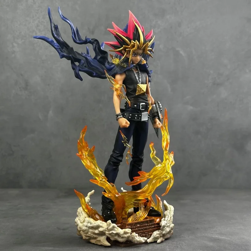 28cm Dual Heads Youth Game Character Figurine PVC Collectible Toy Home Display Decor Gift For Adult Hobby Lovers