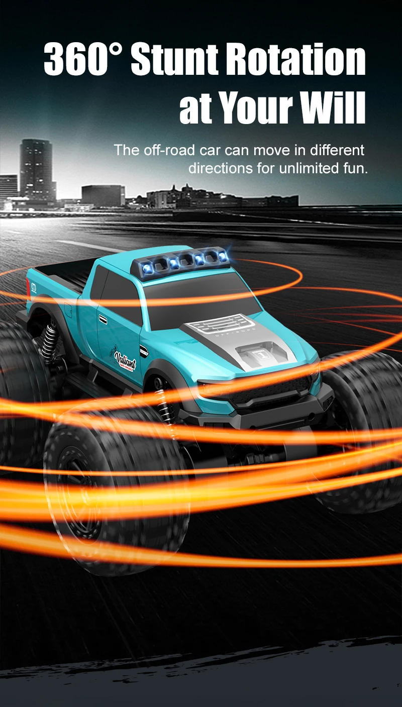 JJRC remote control vehicle, large wheeled land truck, land amphibious vehicle, suitable for outdoor play, strong passivity, str