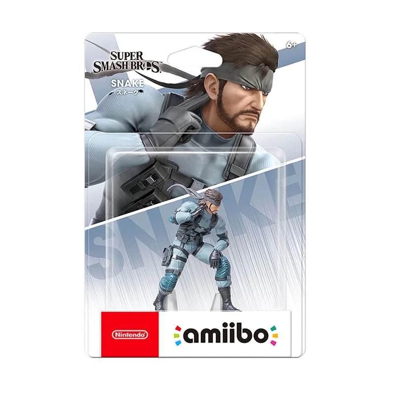 Amiibo Super Smash Bros. Series Snake Sora NFC Figure In Stock Asian Version Original Region Free Promotion