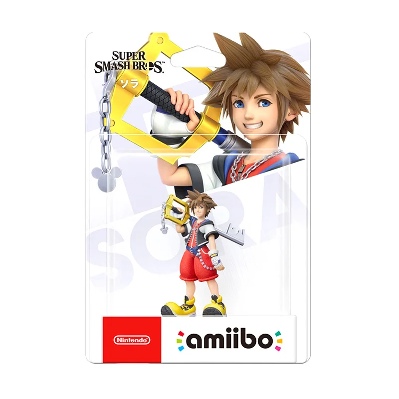 Amiibo Super Smash Bros. Series Snake Sora NFC Figure In Stock Asian Version Original Region Free Promotion